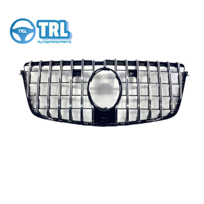 Good price A1668800785 Mercedes Benz W166 Grille Assembly Black / White / Chrome ABS Plastic online