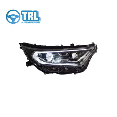 Good price Toyota Rav4 Headlamps Plastic White / Chrome / Black LED / Halogen Car Lights online
