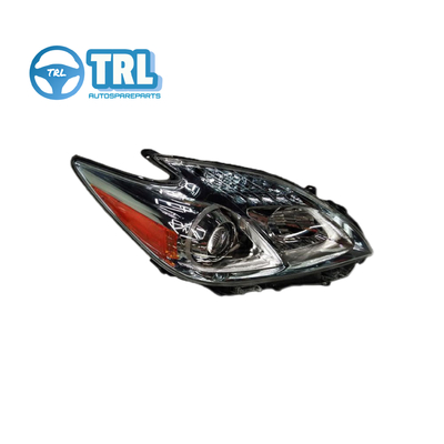 Good price 8114047680 Toyota Prius Headlights Black / Chrome / White Original Size 8113047420 online