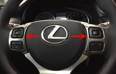 Good price LEXUS NX200/NX300 2015 Interior Decoration Parts , Chromed Steering Wheel Garnish online