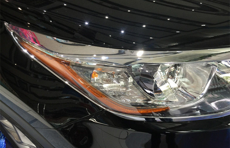 High Precision Chrome Car Headlight Covers for TOYOTA Highlander 2014