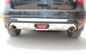 Black + Chrome Car Bumper Guard For FORD EDGE 2011 2012 2014 , Blow Molding supplier