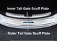 Stainless Steel Illuminated Door Sills Tail Gate Scuff Plate For Hyundai Elantra 2016 Avante supplier