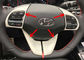 Chromed Auto Interior Steering Wheel Garnish for Hyundai Elantra 2016 Avante supplier