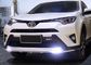 TOYOTA 2016 RAV4 Plastic Front Car Bumper Guard With LED Light And Rear Guard supplier