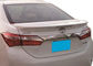 Roof Spoiler for Toyota Corolla 2014 Plastic ABS Blow Molding Process supplier
