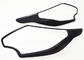 Durable Accessories Black Chrome Headlight Bezels For Mitsubishi Triton L200 2015 2018 supplier