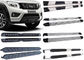 Black And Silver Vehicle Running Boards For 2015 2018 Nissan Navara Pick Up supplier
