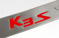 Red LOGO Outer Back Illuminated Door Sill Plates For KIA K3S 2013 2014 supplier