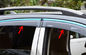 HONDA CR-V 2012 Car Window Visors , Stainless Steel Trim Stripe Wind Deflectors supplier