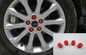 Universal Auto Body Trim Parts , Colourful Silicone Rubber Wheel Nut Caps supplier