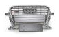 Modified Auto Front Grille for Audi Q5 2013 SQ5 Style Chrome Grille supplier