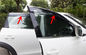 Transparent Window Visors Car Window Visors With Trim Stripe Fit Audi Q5 2009 supplier