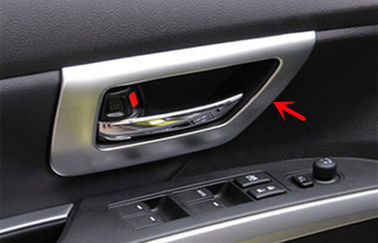 Good price Chromed Auto Interior Trim Parts For SUZUKI S-cross 2014 , Interior Door Handle Frame online