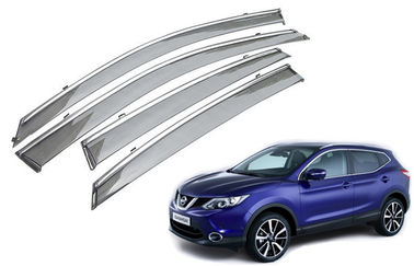 Good price Stainless Steel Shining Garnish Window Visors For Nissan Qashqai 2015 Awning online