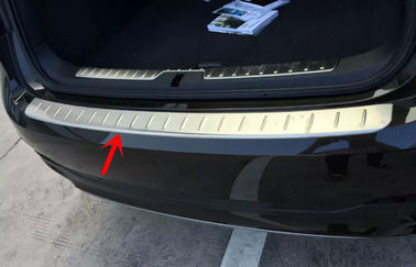 BMW New X6 E71 2015 Stainless Steel Outer Back Door Sill Rear Bumper Scuff Plate