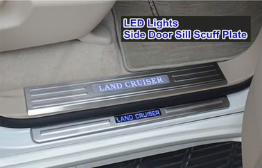 Good price TOYOTA Land Cruiser FJ200 2008 -2014 LED Light Stainless Steel Side Door Sill online