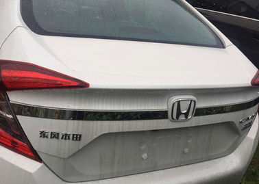Good price HONDA CIVIC 2016 Body Trim Parts , Stainless Steel Tail gate Trim Stripe online
