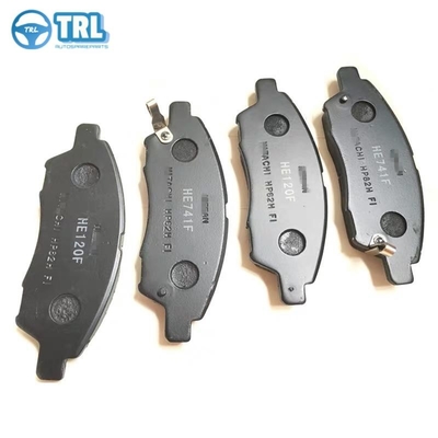 Good price 142mm Car Brake Pads Nissan X Trail Brake Friction Pads With Standard Package online