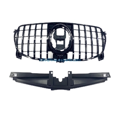 Good price ABS Off Road Front Bumper Grille A1678880100 for Mercedes Benz W167 GT Black Center Grille 1678880100 online