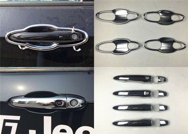 Good price Side Door Handle Covers and Inserts Chrome , Body Trim For Jeep Compass 2017 online