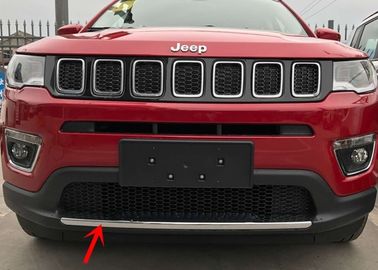 Good price Jeep Compass 2017 Auto Body Trim Parts , Chromed Front Bumper Lower Garnish online