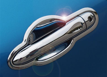 Good price ABS Auto Body Trim Parts , Renault Captur 2016 2018 Decoration Parts Door Handle Inserts and Covers Chrome online