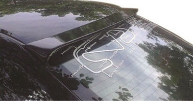 Good price Rear Roof Spoiler  for Toyota Corolla 2006 - 2011 Plastic ABS  Blow Molding Process online