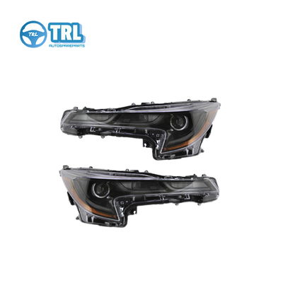 Good price 8111012N20 Toyota Corolla US LE CE LHD Headlamps 24V/12V Headlights In White / Chrome / Black 8115012N20 online