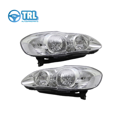 Good price 8111002360 Toyota Corolla US LE CE Headlights Front And Rear Lamp Chrome Halogen For Car Model 8111002190 online