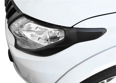 Good price Durable Accessories Black Chrome Headlight Bezels For Mitsubishi Triton L200 2015 2018 online