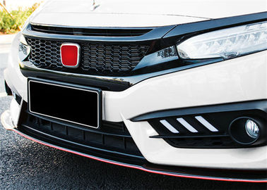 Good price Modified Black Automotive Spare Parts Honda New Civic 2016 2018 Auto Front Grille Factories online