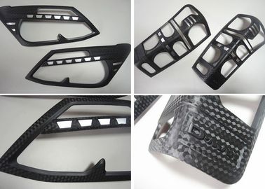 Good price 3D Carbon Fiber Head Lamp And Tail Lamp Bezels For ISUZU D-MAX 2012 2014 Factories online