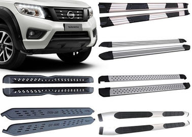 Good price Black And Silver Vehicle Running Boards For 2015 2018 Nissan Navara Pick Up Factories online