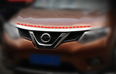 Good price NISSAN X-TRAIL 2014 Auto Body Trim Parts ABS Chromed Bonnet Trim Strip online