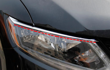 Good price Custom Tinted Chrome Headlight Bezels , Head Lamp RIM For NISSAN X-TRAIL 2014 online