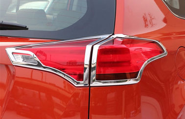Good price ABS Rear Chrome Headlight Bezels / Tail Light Cover Customized For Toyota RAV4 online