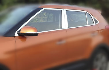 Good price Hyundai ix25 2014 Car Window Trim , Customized Stainless Steel Trim Stripe Manufacturers online