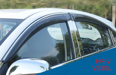 Good price Stainless Steel Trim Stripe Window Visors For HONDA HR-V 2014 VEZEL Awning online