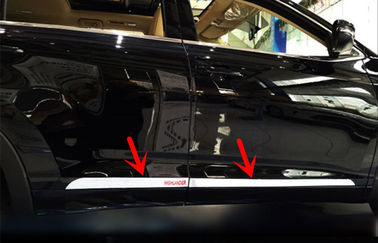 Good price Stainless Steel Side Door Auto Body Trim Parts For Toyota Highlander Kluger 2014 2015 online
