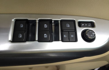 Good price Chrome Auto Interior Trim Parts For Highlander Kluger 2014 2015 Window Switch Cover online