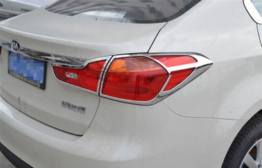 Good price 2013 2015 Kia K3 Headlight Covers Plastic ABS Tail Lamp Cover Garnish online