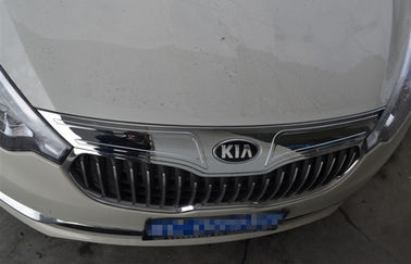 Good price ABS Chrome Auto Body Trim Parts For KIA K3 2013 2015 , Bonnet Trim Strip online