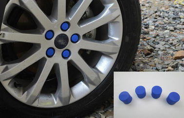 Good price Universal Auto Body Trim Parts , Colourful Silicone Rubber Wheel Nut Caps online